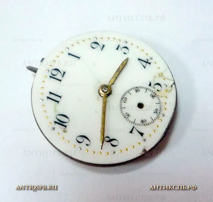 Механизм от антикварных часов-кулона. №11844